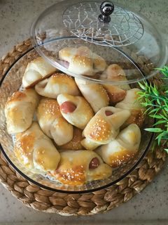 صورة لوصفة فطائر النقانق 🌭