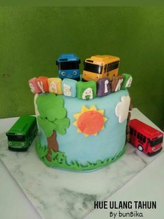 Foto resep 04. Kue Ulang Tahun Fondant