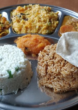 ஹோட்டல் சரவணபவன் ஸ்டைல் மினி மீல்ஸ் செய்முறை முக்கிய புகைப்படம்