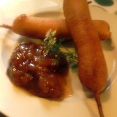 A picture of Sausage pancakes Sticks.