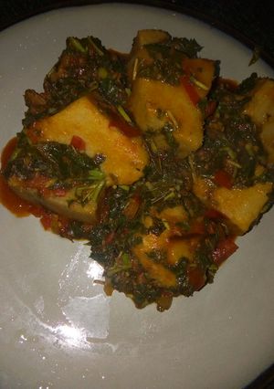 A picture of Porridge yam.