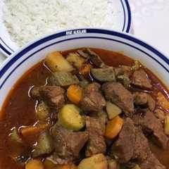 يخنة الخضار باللحمه-レシピのメイン写真