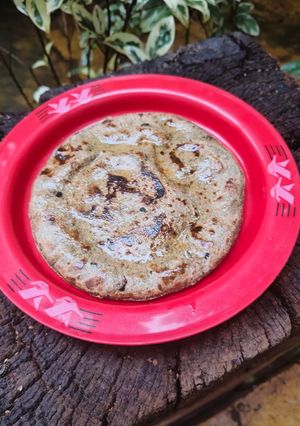 A picture of Bajara ki Roti.