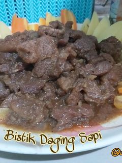 Foto resep 129》Bistik Daging Sapi 😋