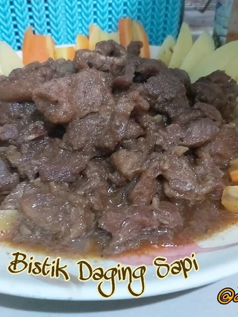 Langkah Gampang Menyiapkan Resep 129》Bistik Daging Sapi 😋 yang Lezat Sekali