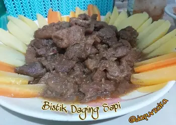 Masakan Populer 129》Bistik Daging Sapi 😋 Mantul Banget