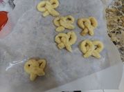 Una foto de harina de almendras airfryer