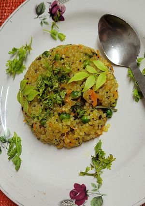 A picture of Quinoa upma.