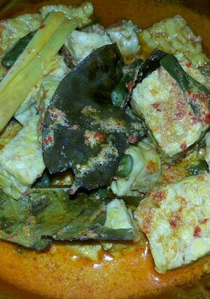 Foto resep Gulai tempe & kacang panjang