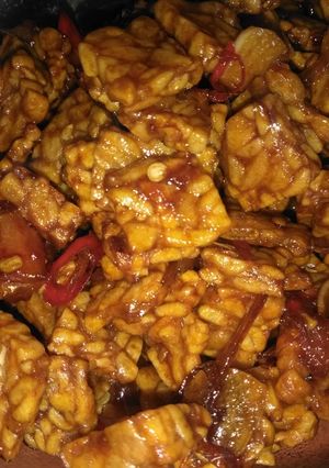 Foto resep Tempe Pedas Asam Manis