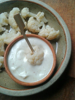 Una foto de Mayonesa de Garbanzos (solo con Agua de la Cocción)