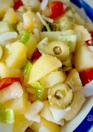 Una foto de Ensalada de patata campesina