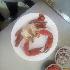 A picture of Grilled crab.