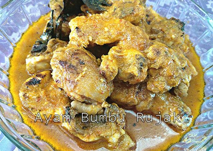 Resep Ayam Bumbu Rujak, Sempurna