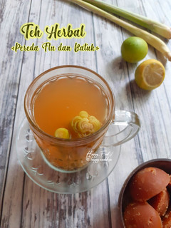 Foto resep Teh Herbal Pereda Flu dan Batuk