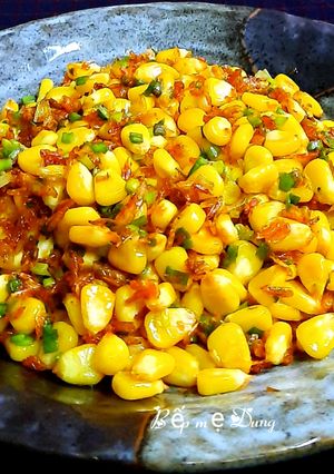 Hình của món Bắp xào bơ.