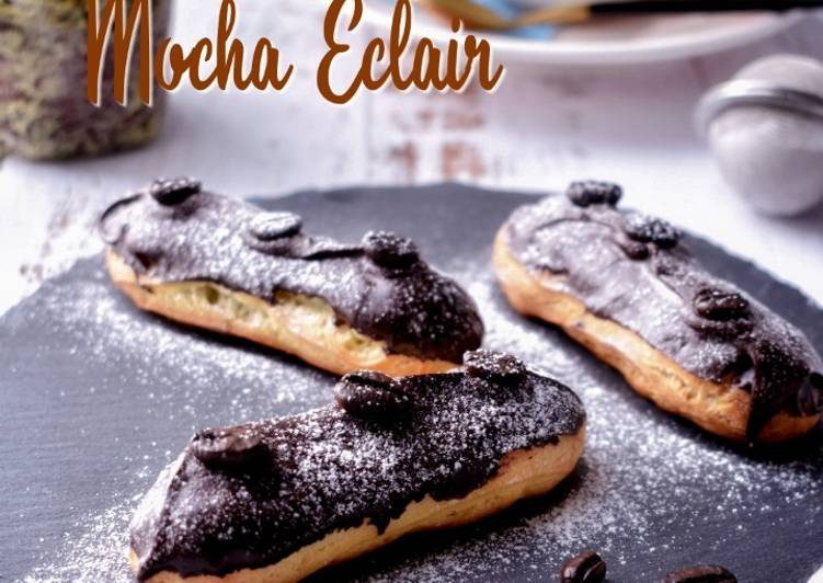 Resepi Mocha Éclair yang Sedap