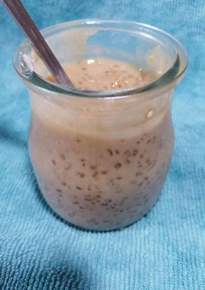 Una foto de Natillas de tapioca
