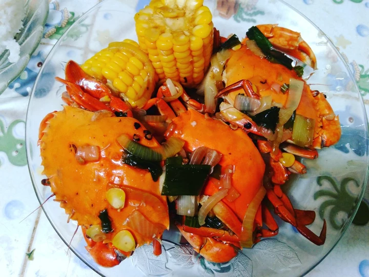 Langkah Gampang Membikin Resep Kepiting Saus Tiram Lada Hitam yang Uenak Anti Ribet, Lezat