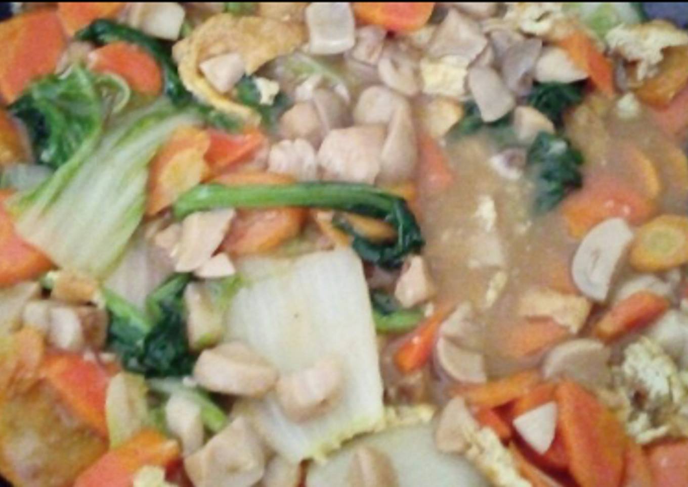 Chap-Chaai/Cap Cai (Indonesian Chinese Stir Fry Mixed Vegetables)