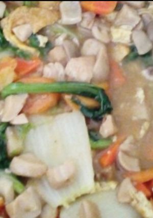 A picture of Chap-Chaai/Cap Cai (Indonesian Chinese Stir Fry Mixed Vegetables).