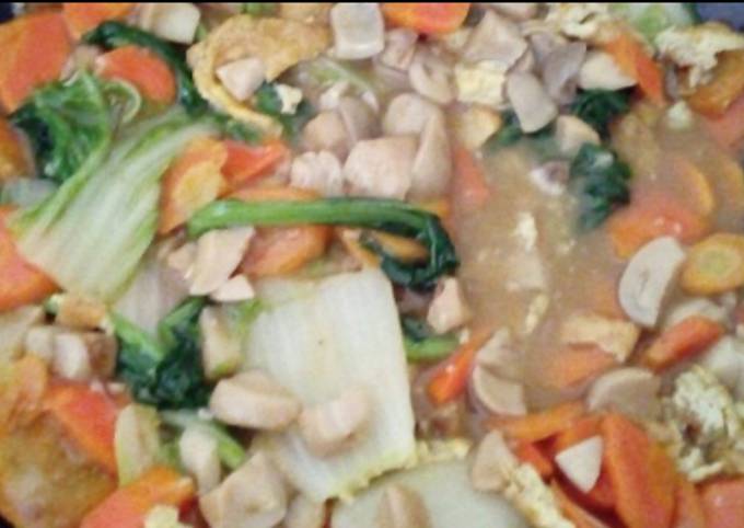 Chap-Chaai/Cap Cai (Indonesian Chinese Stir Fry Mixed Vegetables)