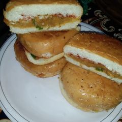 A picture of Veg burger.