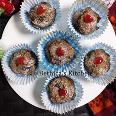 Plum Semolina Muffins A picture of Plum Semolina Muffins.
