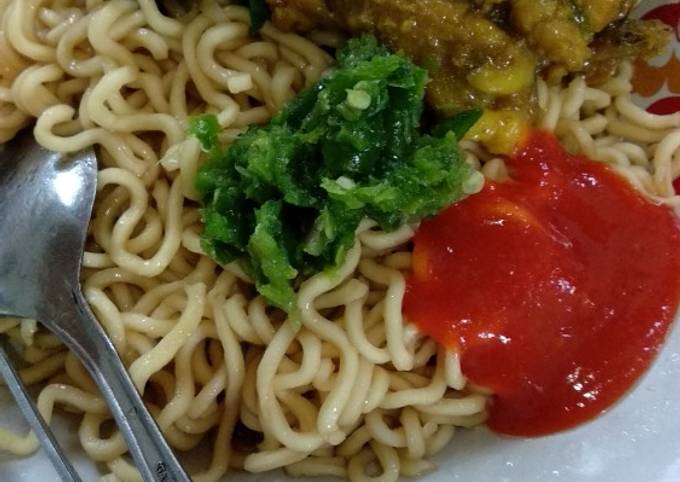 Mie ayam ala rumahan