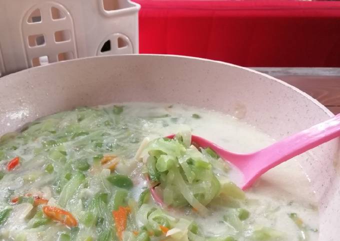 Cara Gampang Menyiapkan Labu Siam Kuah Santan yang Enak