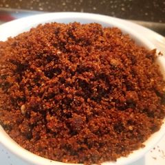 Spicy Coconut powder (chammanthy podi for rice) A picture of Spicy Coconut powder (chammanthy podi for rice).