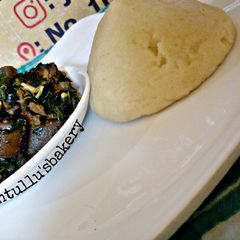 A picture of Edika-Ikong soup.