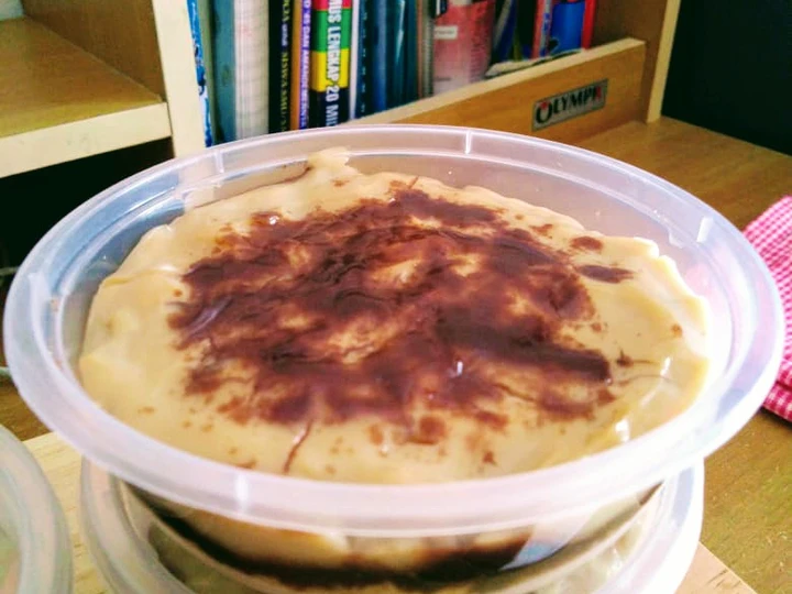 Cara Mudah Menyiapkan Resep Puding Custard Milo yang Lezat Sekali Anti Ribet, Uenak Banget