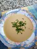 Vichyssoise (crema de ajo porro y papas)