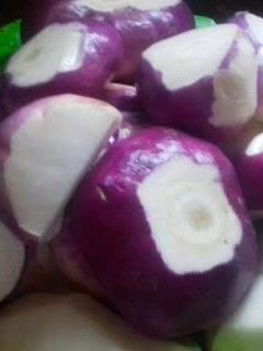 صورة لوصفة مخلل اللفت