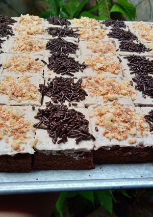 Foto resep Bolu potong jadul topping