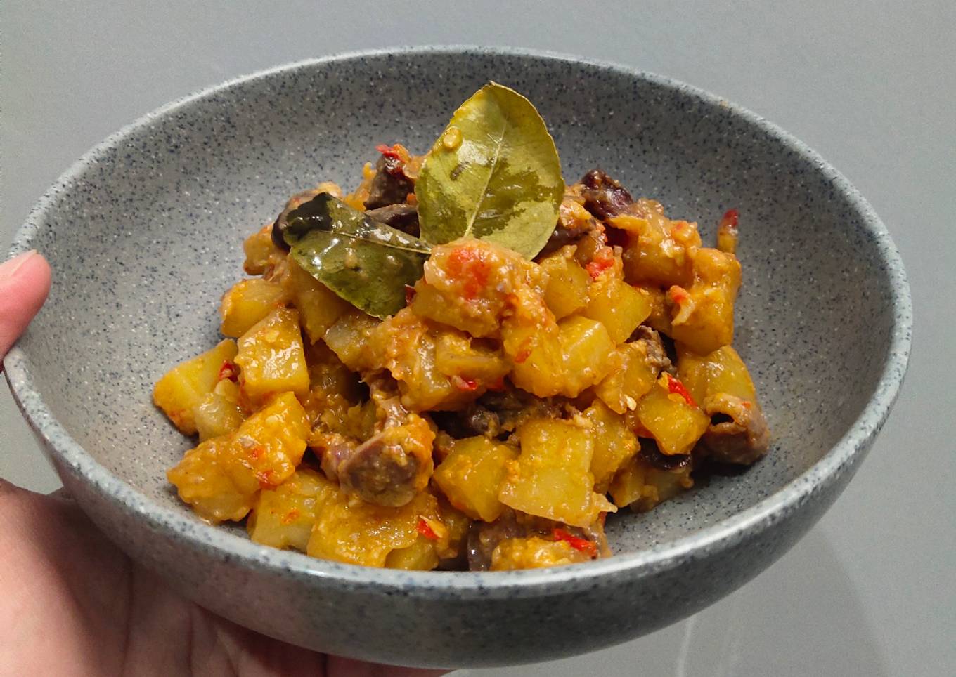 Sambal Goreng Kentang plus Ati Ampela