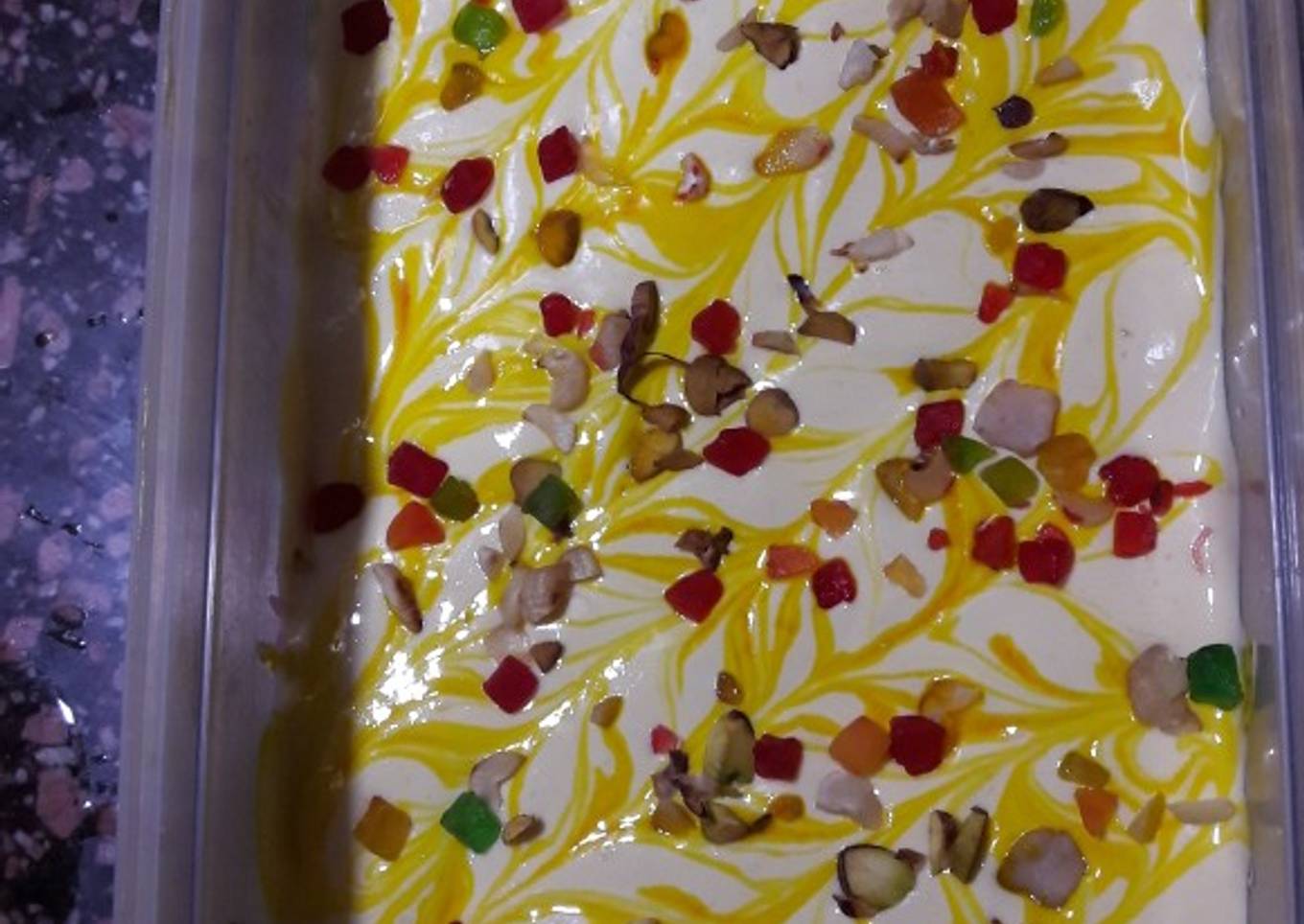 Mango ice cream