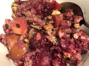 A picture of blackberry breakfast