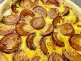 Tarte simple aux prunes