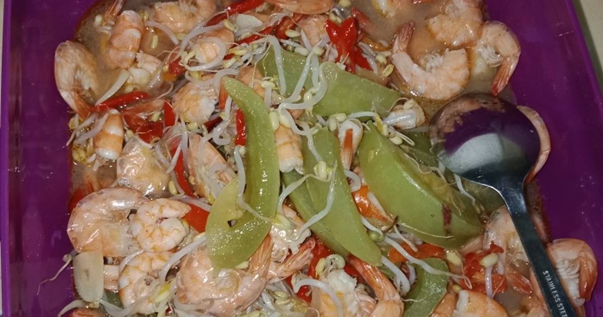 61 resep tumis udang bumbu tomat enak dan sederhana ala 