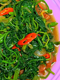 Foto resep Tumis Kangkung Saus Tiram Ala Resto |Tips Agar Warnanya Hijau