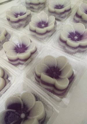 Foto resep Kue lapis bunga