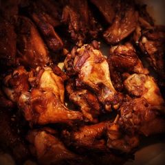 A picture of Adobo Chicken Wings.