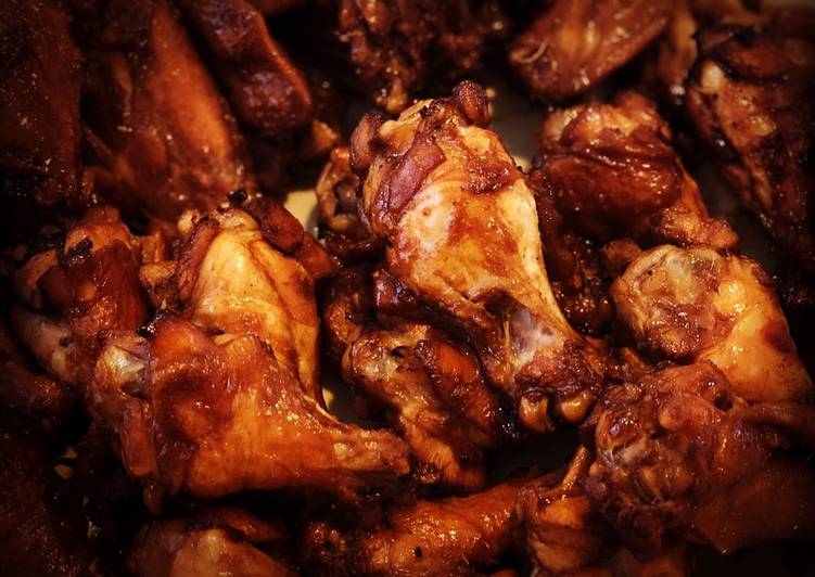 Recipe of Appetizing Adobo Chicken Wings