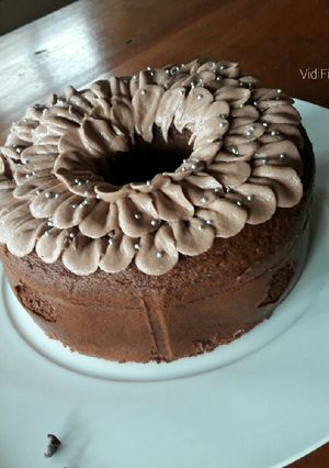 Foto resep Chocolate Chiffon Cake