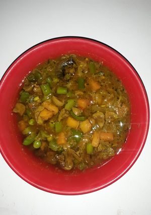 A picture of Kidney sauce.