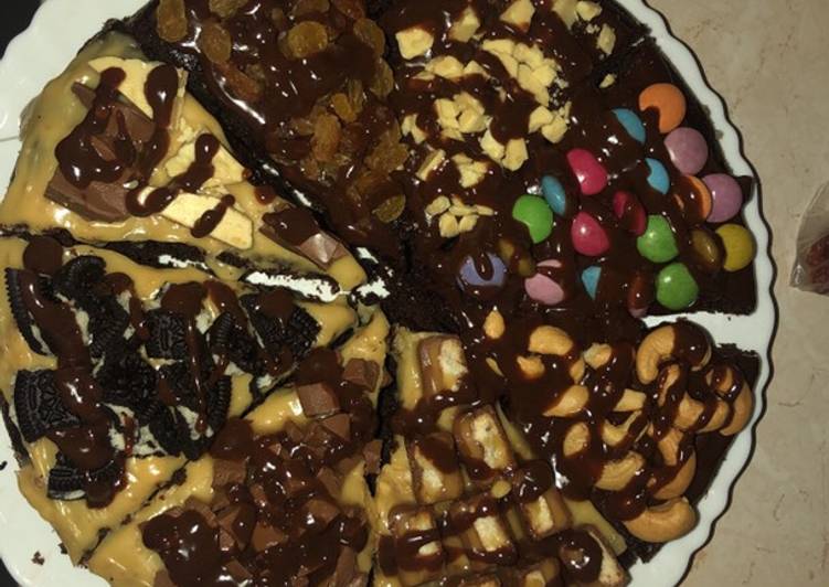 Recipe of Homemade Brownie pizza