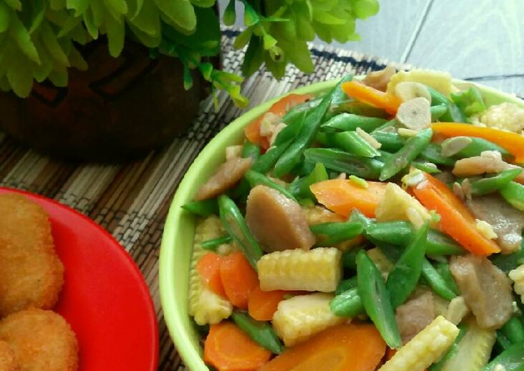 Oseng Buncis Wortel Putren Baso