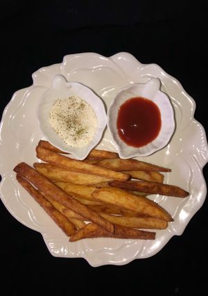 صورة لوصفة بطاطس مقرمشة ومفرغة من الداخل 🍟